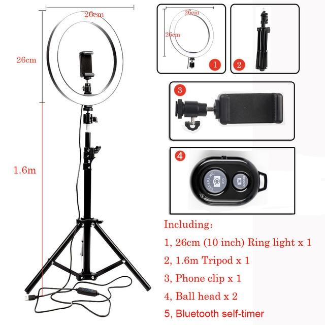 Dimmable Video light with Tripod - video&photography