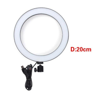 Ring Light With LED Camera Selfie Light - video&photography